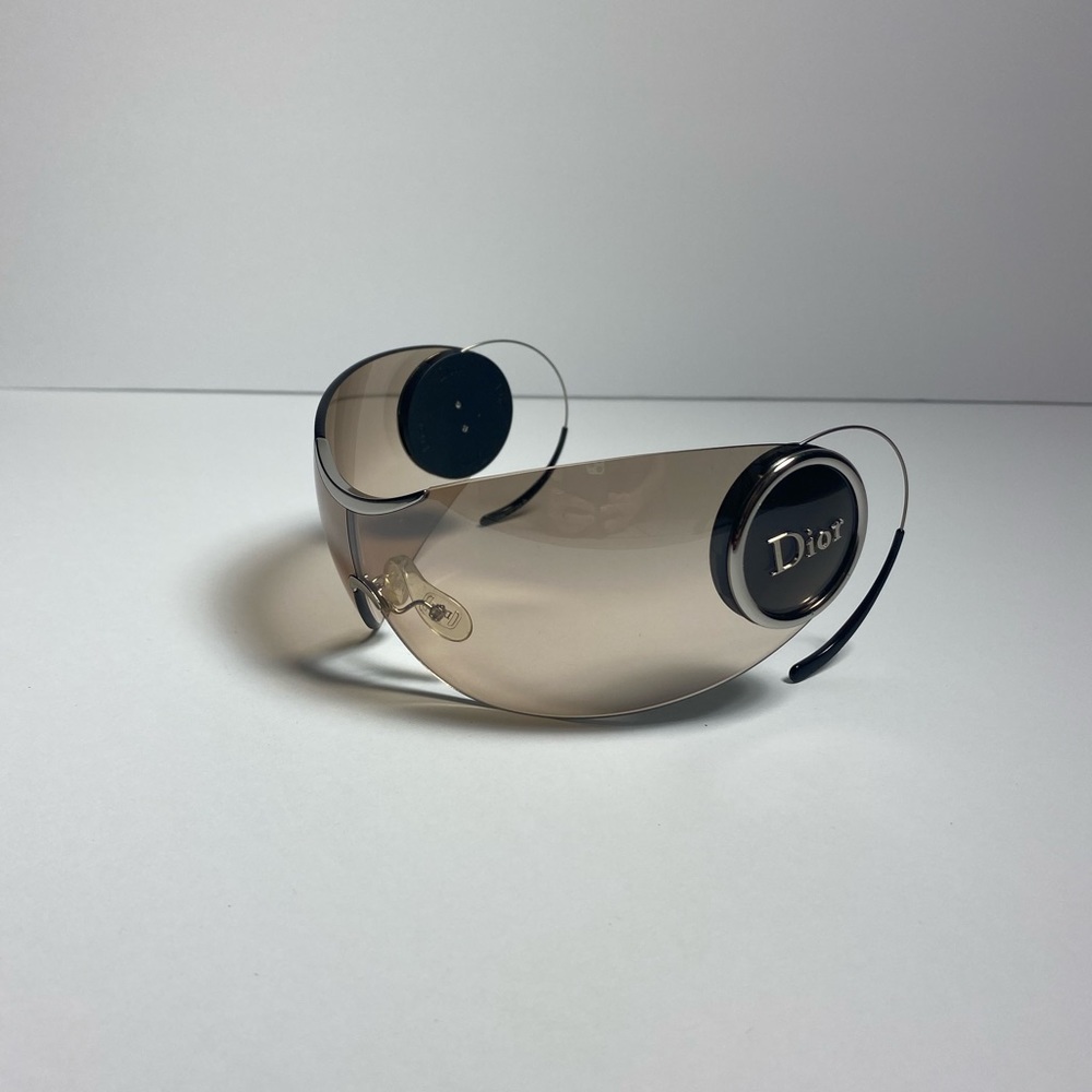 RARE ICONIC CHRISTIAN DIOR JOHN GALLIANO ERA “SPORT 2” FUTURISTIC SUNGLASSES